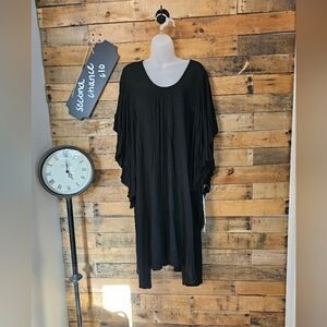 SALE-Uncle Frank Cottage Core Fairy Core Ruffle Flirty Floral Dress Size L